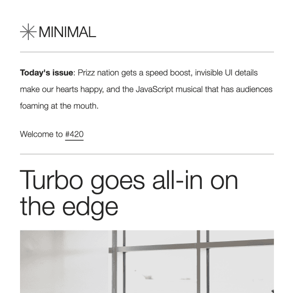 Minimal - Newsletter preview